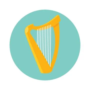 Harp Illustrazione stock