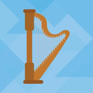Harp Stockillustratie