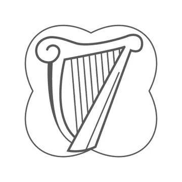 Harp Stockillustratie