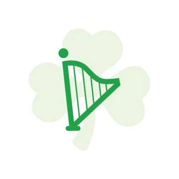 Harp Illustrazione stock