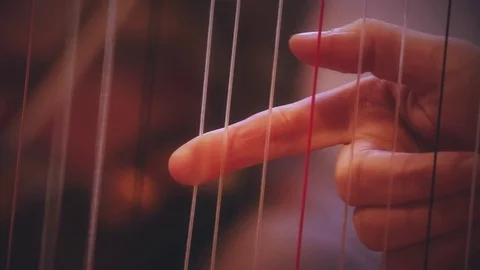 Harp - Slow Motion 스톡 동영상 82845748