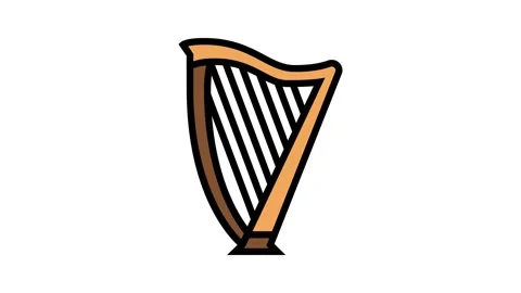 Harp Instrument Stock Footage ~ Royalty Free Stock Videos | Pond5