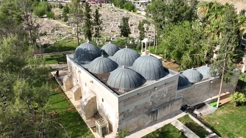 Harran Mosque, April, 21, 2023, Sanliurfa, Harran, Turkey Video stock 336516018