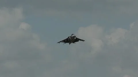 Harrier Aircraft Stock Footage 10900307