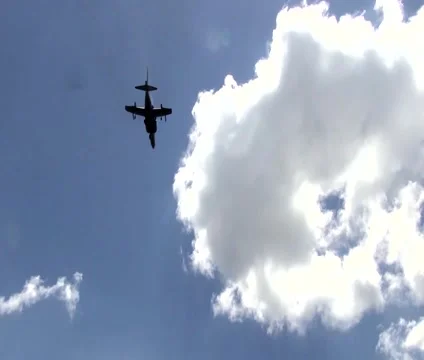 Harrier Jump Jet Stock Footage 40623541