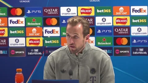 Harry Kane ready for a 'tough game' against Arsenal Stock Footage 321776360