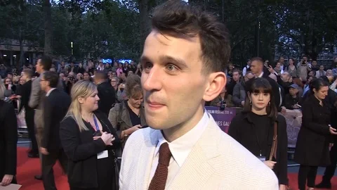 Harry Melling at BFI 62nd LFF UK Premiere of 'The Ballad Of Buster Scruggs' Stock Footage 101195969