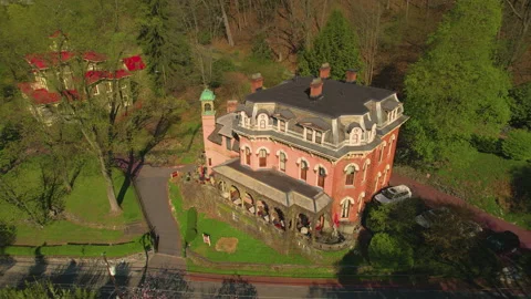 Harry Packer Mansion 스톡 동영상 195040335