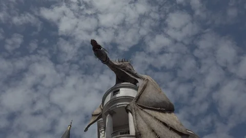 HARRY POTTER DRAGON Video stock 111539685