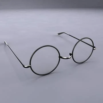 Harry Potter Glasses 3D Model