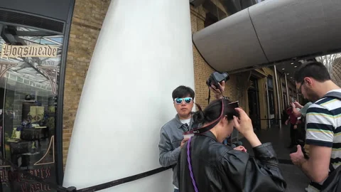 Harry Potter shop. Stock Footage 276606410