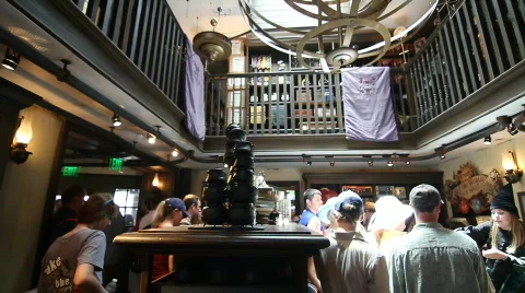 Harry Potter Store Universal Studios Stock Footage 879830
