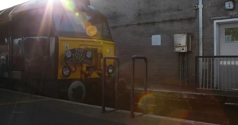 Harry Potter Train Video stock 101136055