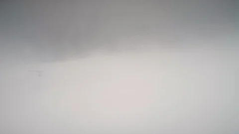 Harsh antarctic blizzard snow drift camera view Stock Footage 105595237