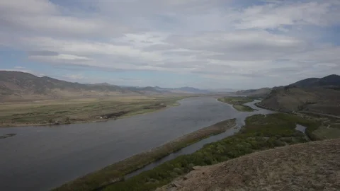 Harsh nature of Siberia Vídeo Stock 103437146
