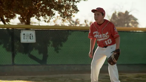 Hart baseball practice Stock Footage 35732033