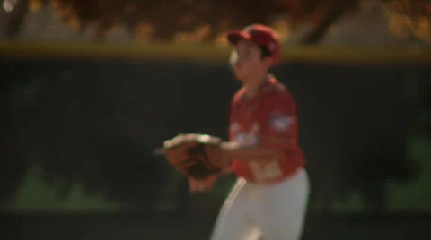 Hart baseball practice Stock Footage 35732452