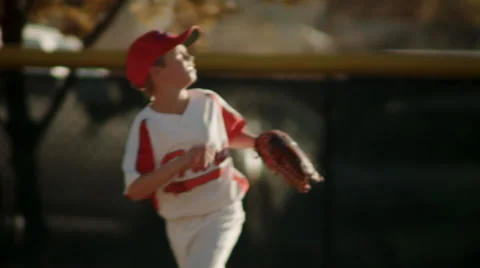 Hart Baseball Practice Stock Footage 35732581