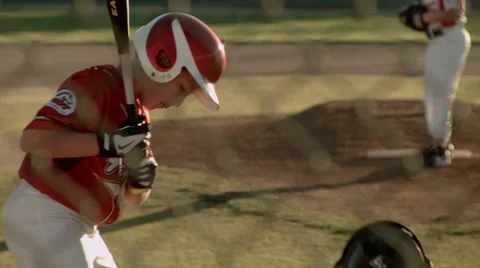 Hart baseball practice Stock Footage 35732605