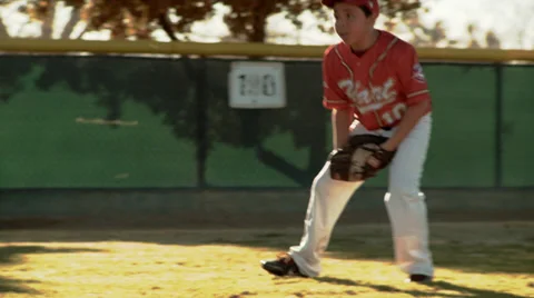 Hart baseball practice Stock Footage 35732902