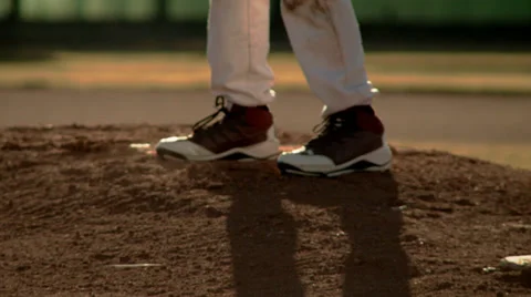 Hart Baseball Practice Stock Footage 35732956