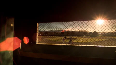 Hart Baseball Practice Stock Footage 35732967