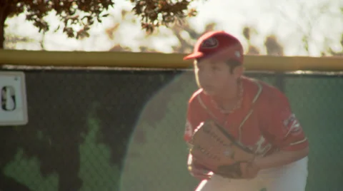 Hart baseball practice Stock Footage 35733074