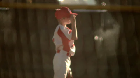 Hart baseball practice Stock Footage 35733087