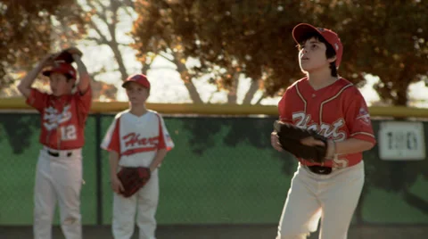 Hart baseball practice Stock Footage 35733123