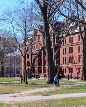 Harvard Campus Stock Photos