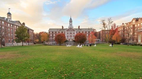 Harvard Moors Hall Stock Photos