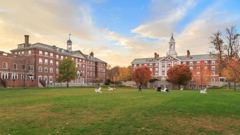 Harvard Moors Hall Stock Photos