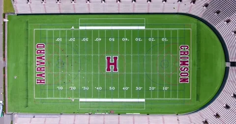 Harvard Stadium was built in 1903 in Allston, Boston, Massachusetts MA, USA. Stock Footage 160090699