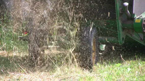 Harvest combine Stock Footage 501726