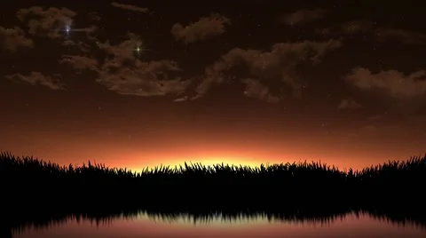 Harvest sky Stock Footage 54462081
