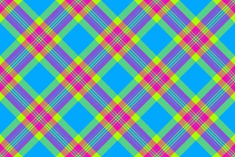 Harvest texture check pattern, quilt plaid seamless tartan. Internet textil.. Stock Illustration