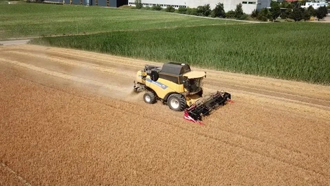 Harvester on field 1 動画素材 119522941