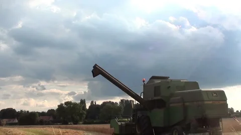 Harvester Stock Footage 915854