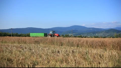 Harvester Stock Footage 7762753