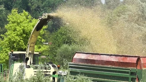 Harvester Stock Footage 79098307