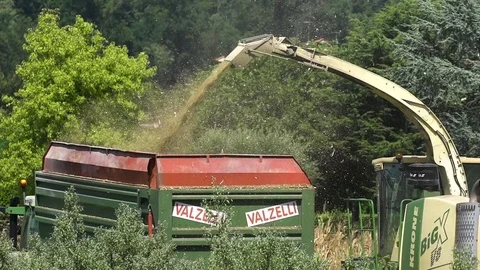 Harvester Stock Footage 79098318