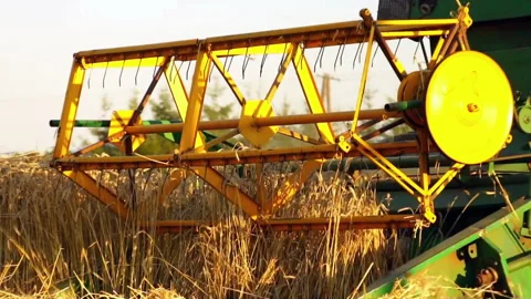 Harvester Stock Footage 91320068