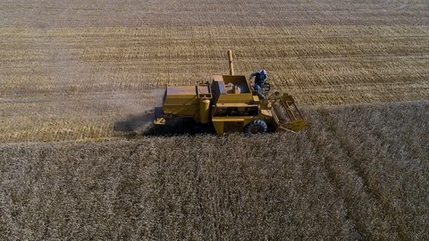 Harvester Stock Footage 95032811