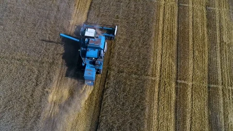 Harvester Stock Footage 95032834