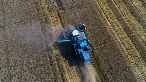 Harvester Stock Footage 95032843