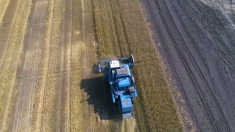 Harvester Stock Footage 95032873