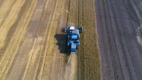 Harvester Stock Footage 95032878