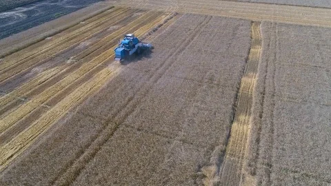 Harvester Stock Footage 95032888