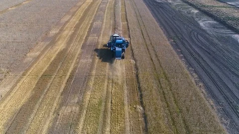 Harvester Stock Footage 95032918
