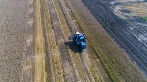 Harvester Stock Footage 95032924